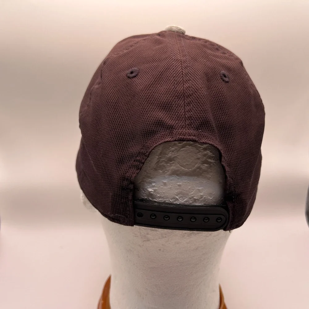 Adidas Golf Carlsbad CA Snapback Hat Brown White Black Adjustable Cap RN88387